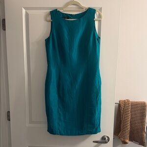 Vintage Spenser Jeremy Teal Mini Dress